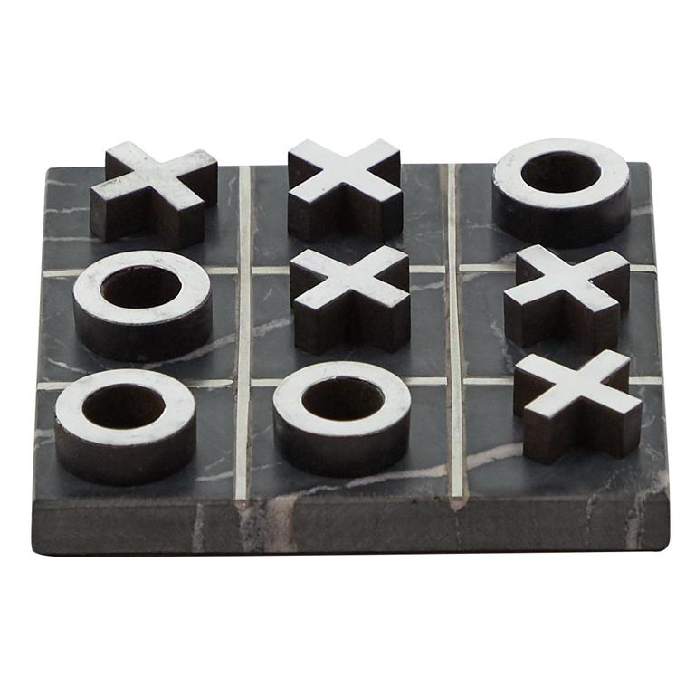 Juegos de Mesa: Tic Tac Toe de Mármol - Time of Interiors