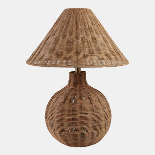 Lampara de Mesa Ratán natural