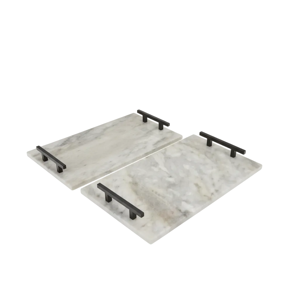 Mármol Bandeja Rectangular Medium