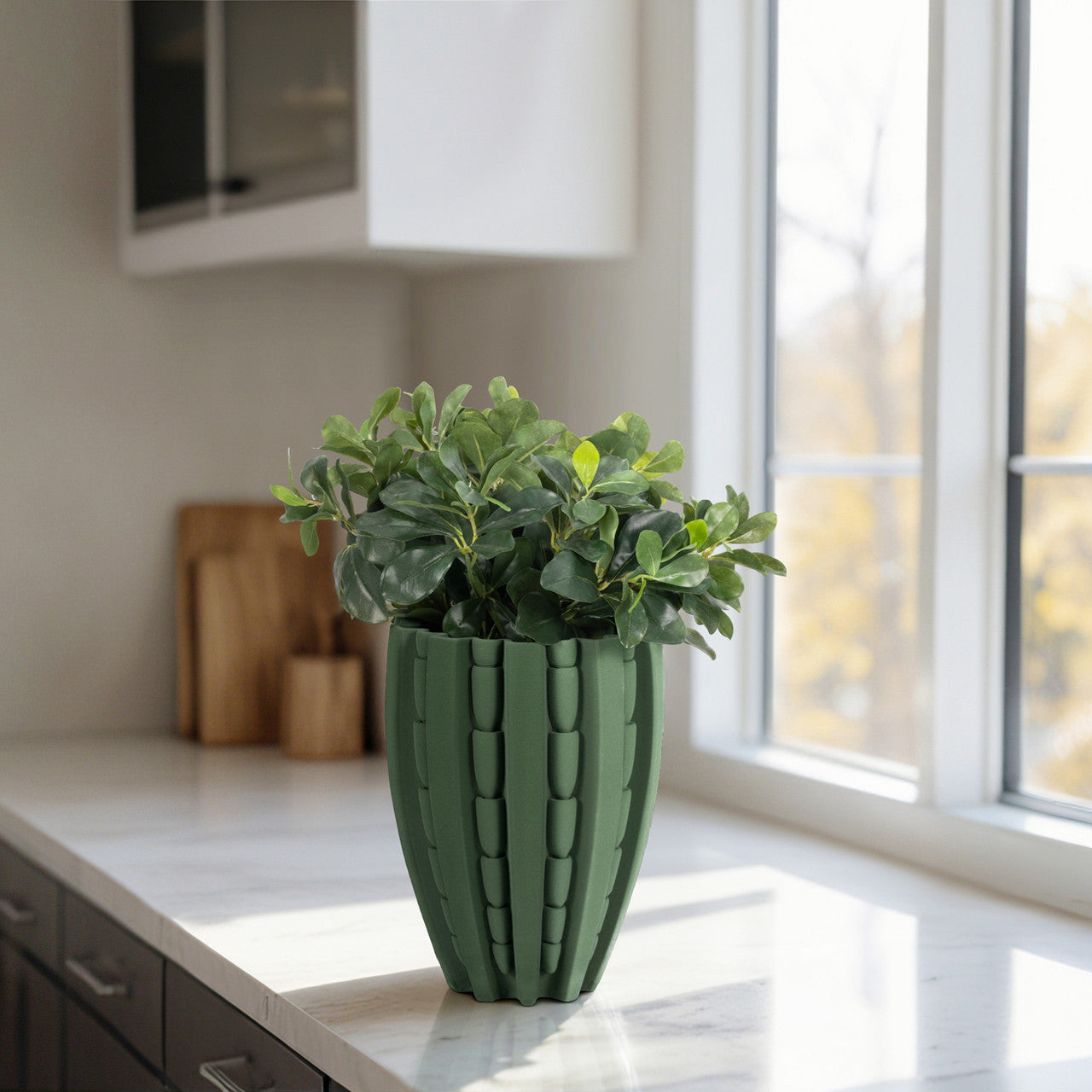VASIJA IMPRESA LAGUNA 28CM - Time of Interiors