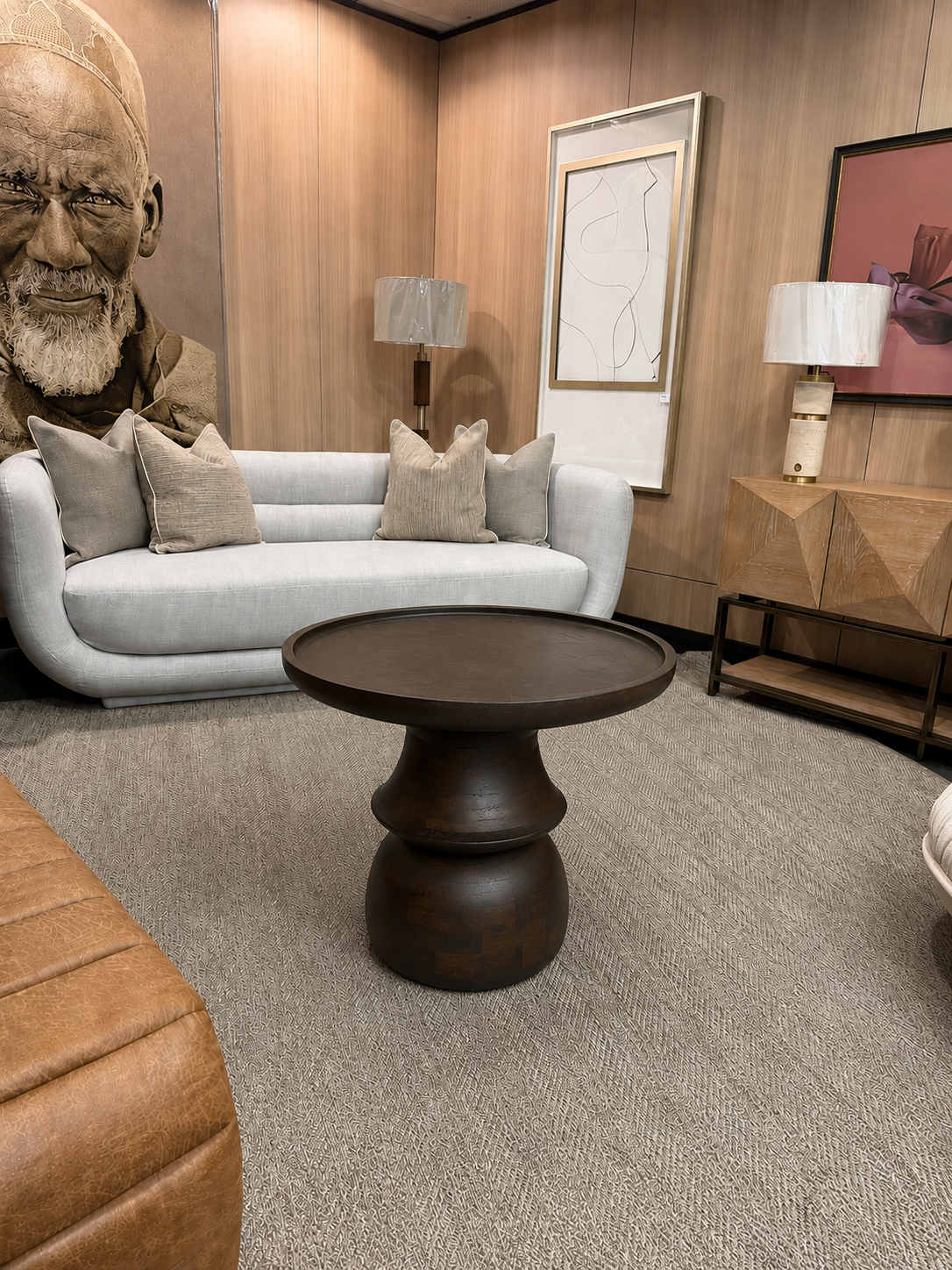 Mesa Lateral Madera Mango Natural Sinner