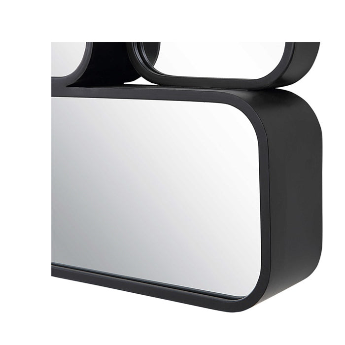 CANUTE MIRROR BLACK - Time of Interiors