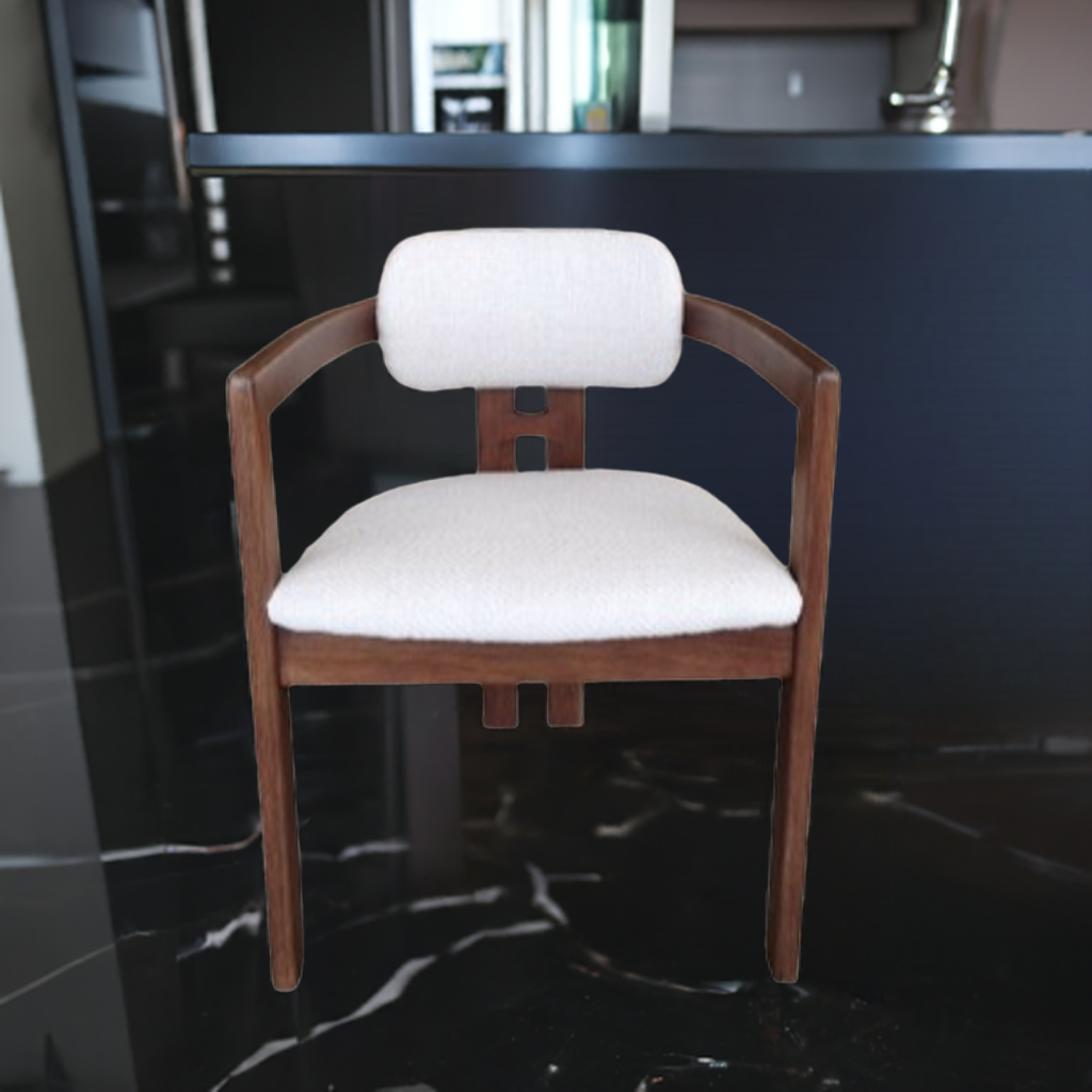 Silla Comedor Lugano Natura Blanco Invierno
