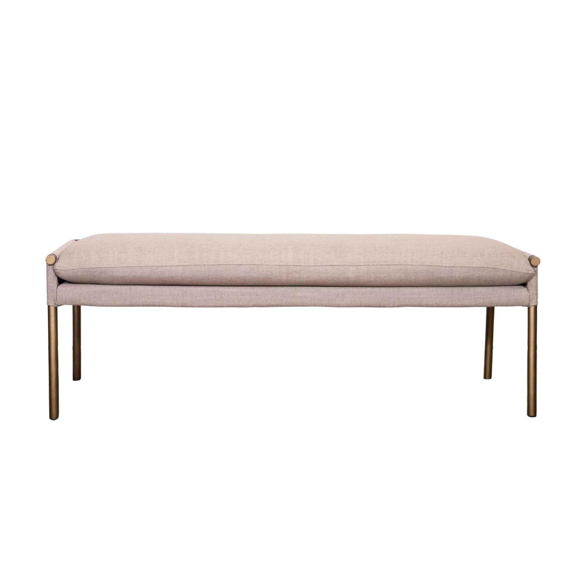 BANQUETA BERENICE BEIGE