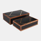 CAJA ALESA L 31 CM - Time of Interiors 