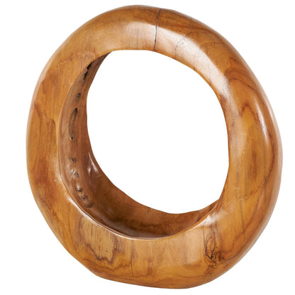 Escultura Circular Teca
