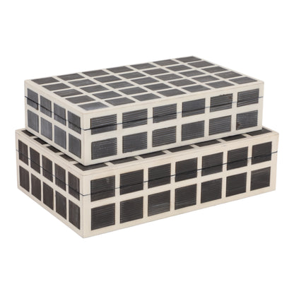 Caja a cuadros