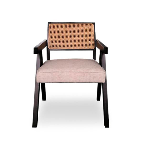 SITIAL LANA NEGRO TELA NATURAL