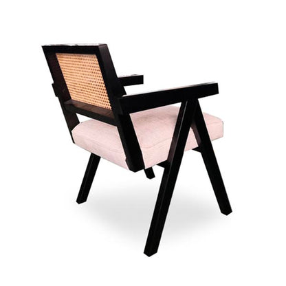 SITIAL LANA NEGRO TELA NATURAL