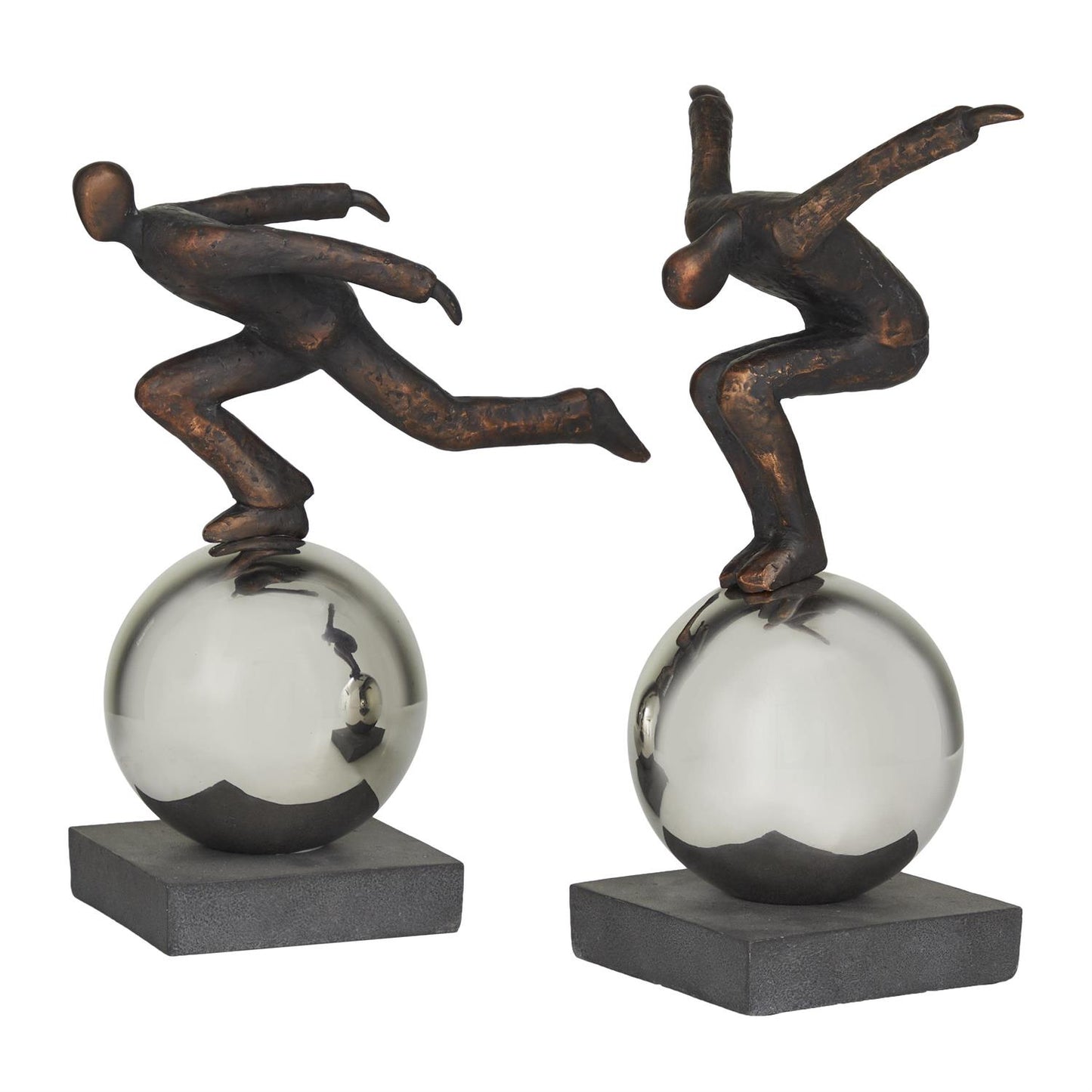 Escultura de Metal y Poliresina S/2