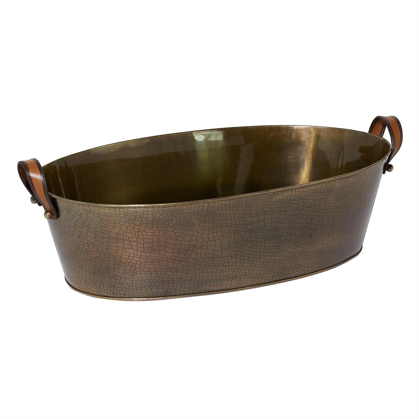 Hielera en bronce