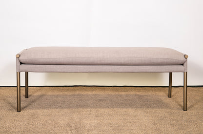 BANQUETA BERENICE BEIGE - Time of Interiors 