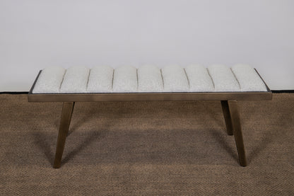 BANQUETA FRANCIA BEIGE - Time of Interiors 