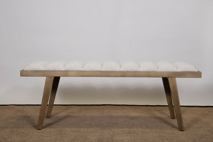 BANQUETA FRANCIA BEIGE - Time of Interiors 