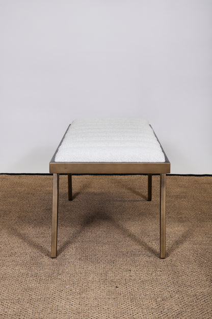 BANQUETA FRANCIA BEIGE - Time of Interiors 