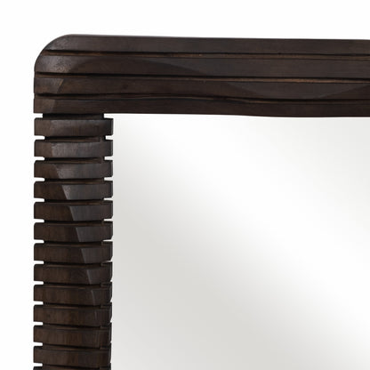 Espejo de madera Kensington café