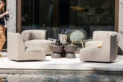 25% OFF LOUNGECHAIR CAVANI TAUPE - Time of Interiors 