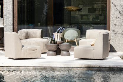 25% OFF LOUNGECHAIR CAVANI TAUPE - Time of Interiors 