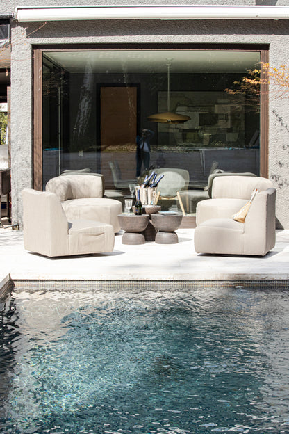 25% OFF LOUNGECHAIR CAVANI TAUPE - Time of Interiors 