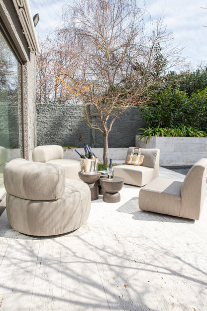 25% OFF LOUNGECHAIR CAVANI TAUPE - Time of Interiors 