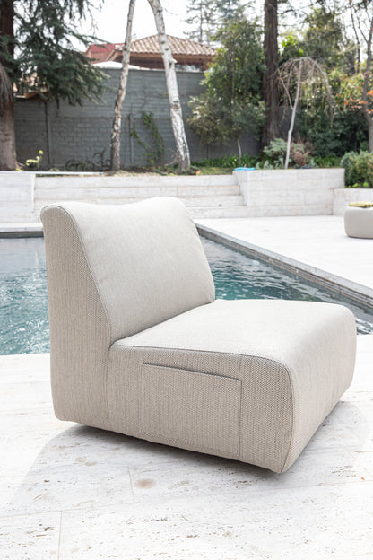 Lounchechair Cavani Natural