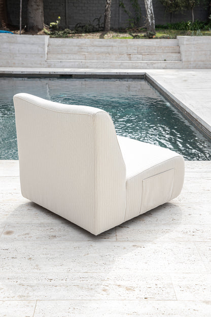 Lounchechair Cavani Natural