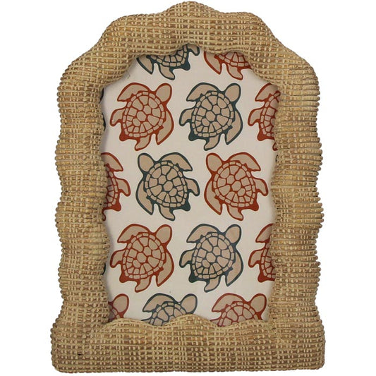 Portarretratos Resina Natural  Pia