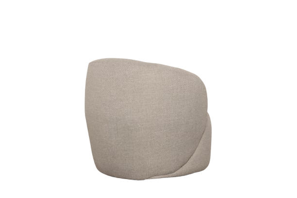 Loungechair Giratorio Nairobi Natura Gris - Time of Interiors 