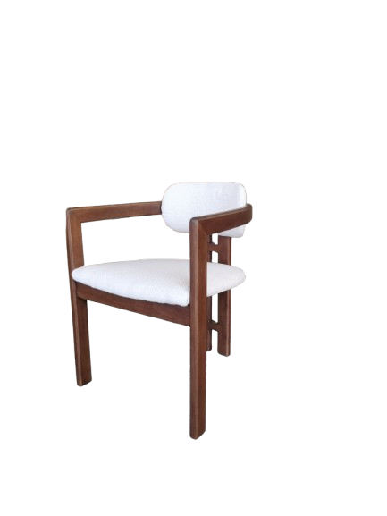 Silla Comedor Lugano Natura Blanco Invierno - Time of Interiors 