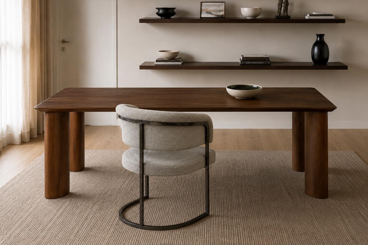 Sillas de Comedor Moira Gris