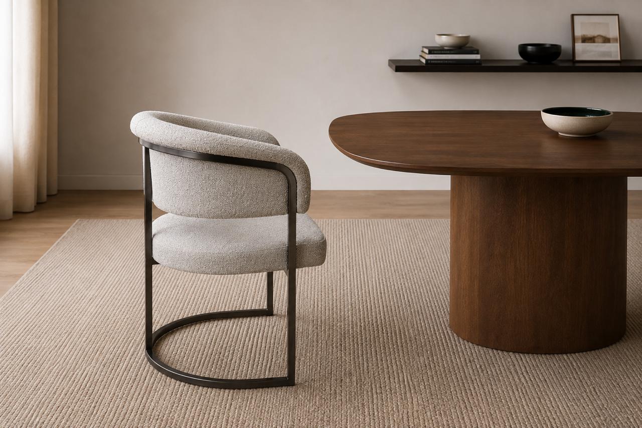 Sillas de Comedor Moira Gris
