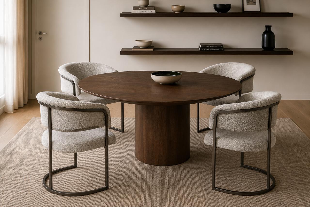 Sillas de Comedor Moira Gris