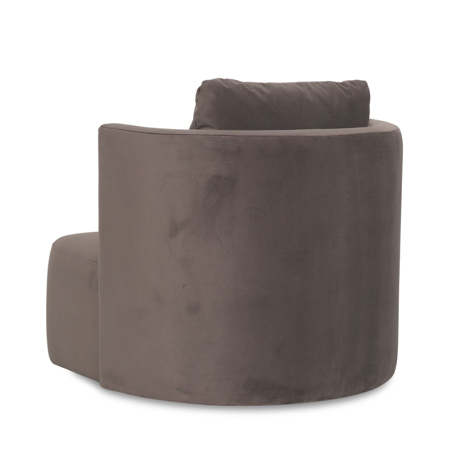 Sitial Giratorio Massimo Velvet Chocolate