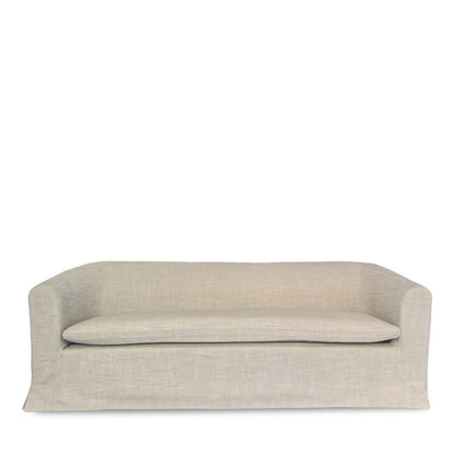Sofá Clarisa Lino Beige Crudo