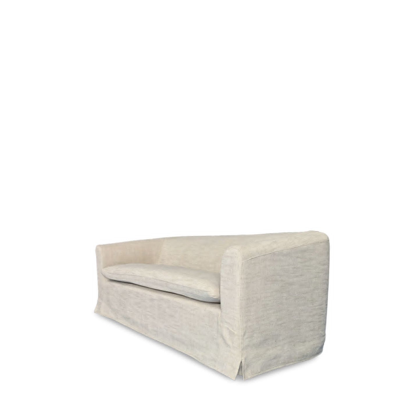 Sofá Clarisa Lino Beige Crudo