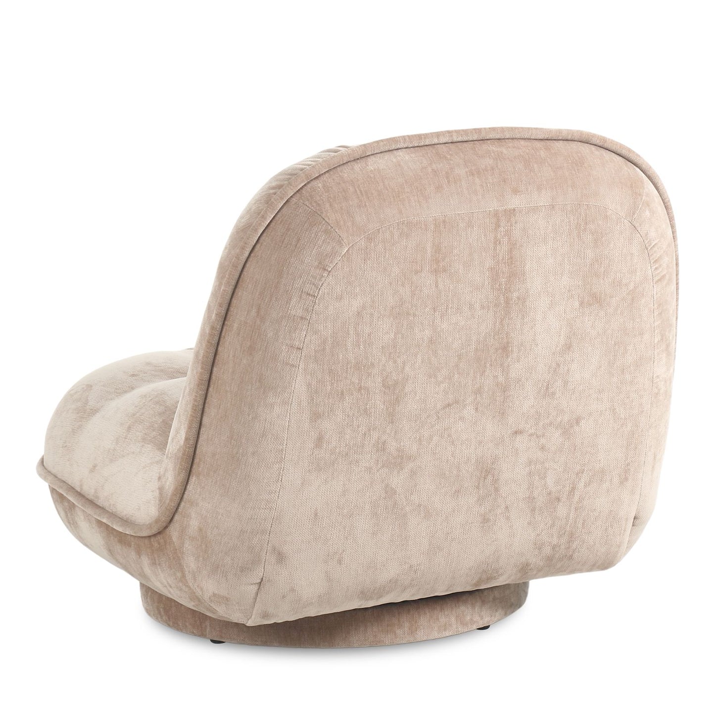 Sitial Giratorio Bold Terciopelo Taupe