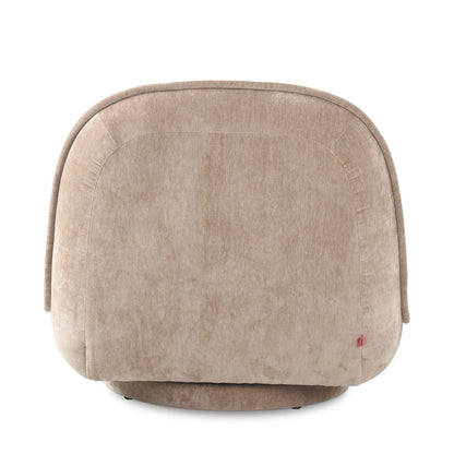 Sitial Giratorio Bold Terciopelo Taupe