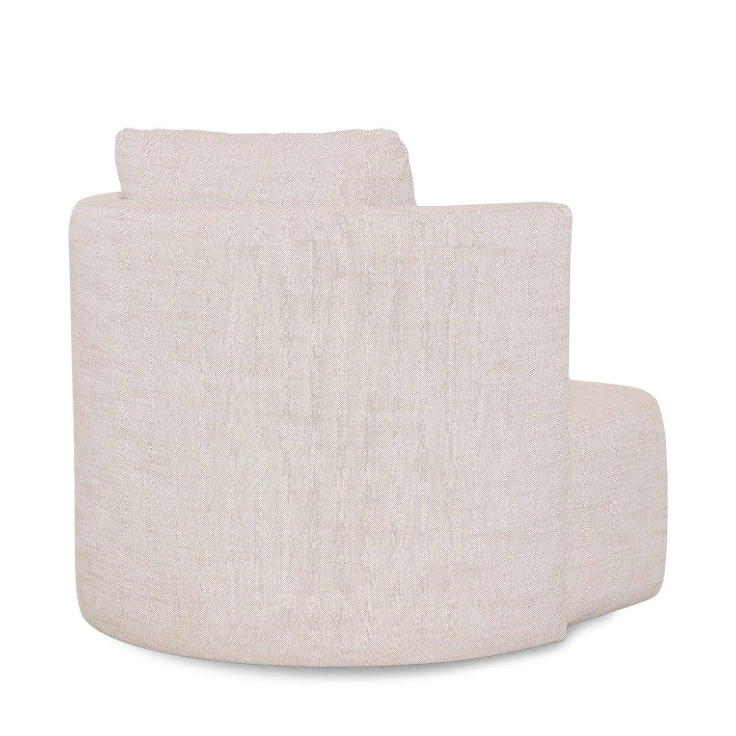 Sitial Giratorio Massimo Lino Beige Crudo