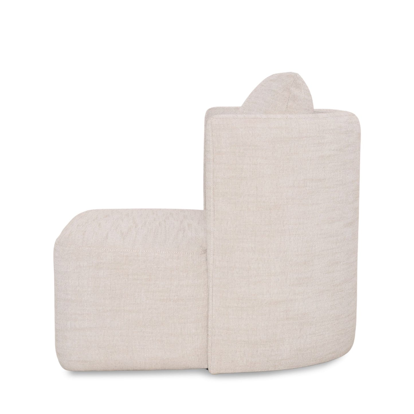 Sitial Giratorio Massimo Lino Beige Crudo