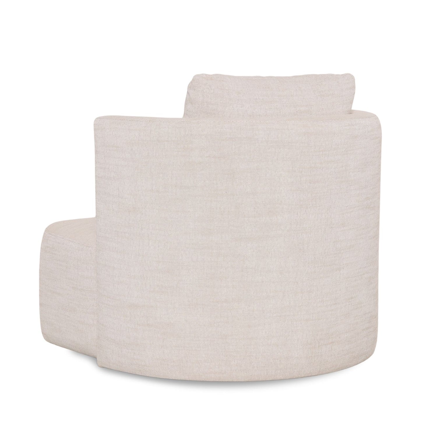 Sitial Giratorio Massimo Lino Beige Crudo