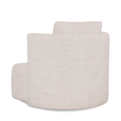 Sitial Giratorio Massimo Lino Beige Crudo