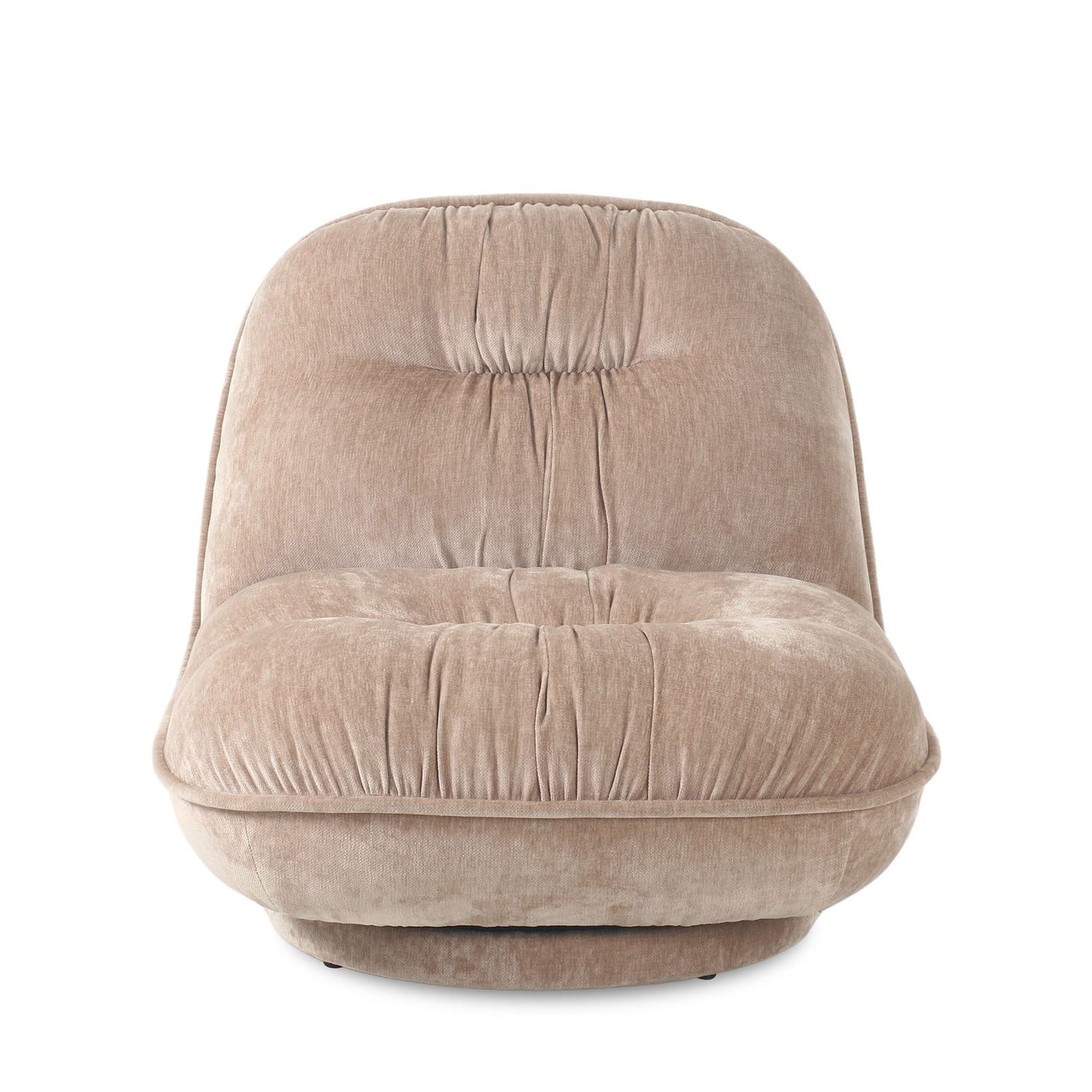 Sitial Giratorio Bold Terciopelo Taupe