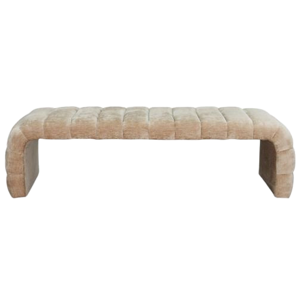 Banqueta Westwood Terciopelo Taupe