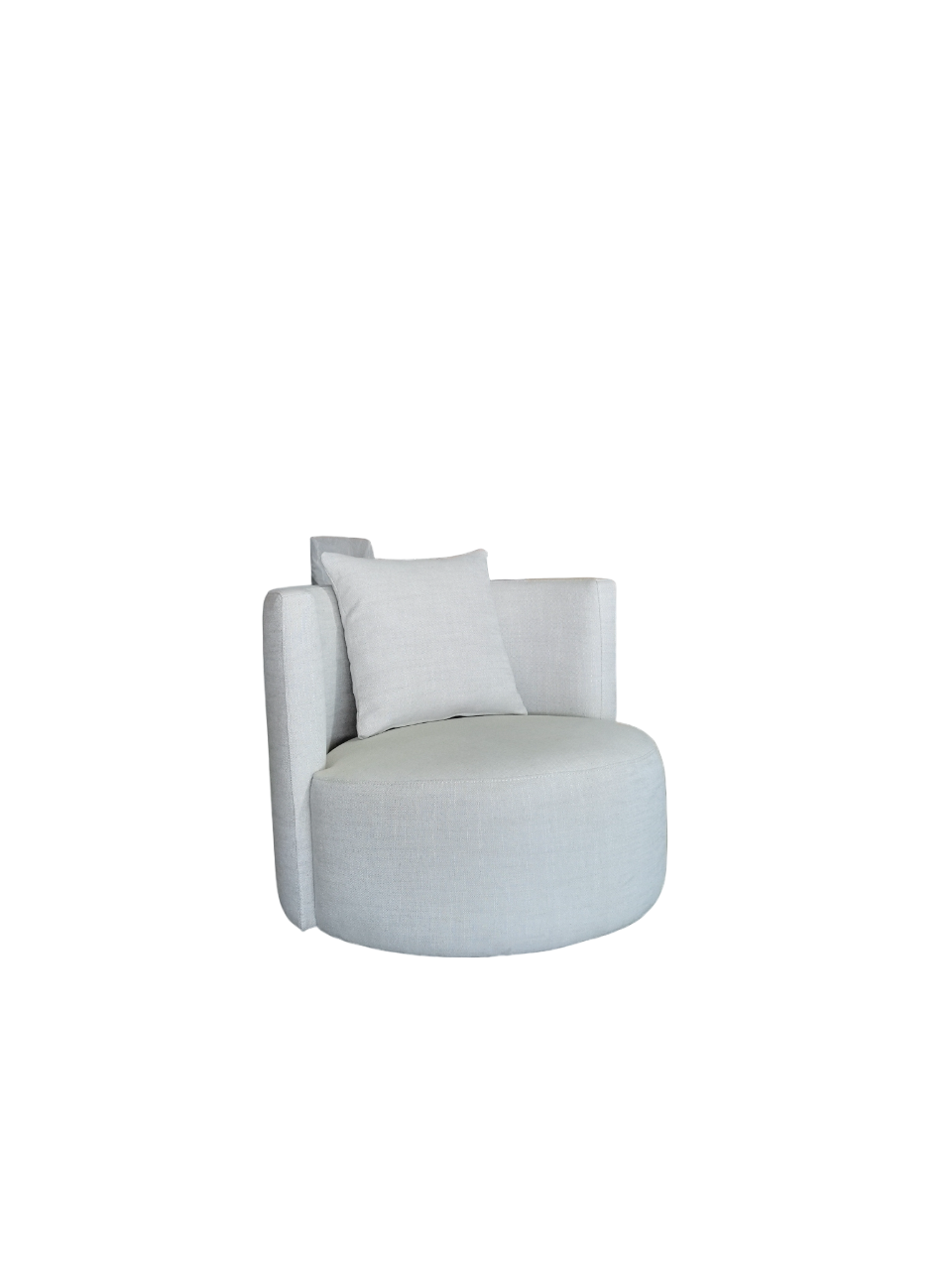 LOUNGECHAIR GIRATORIO RIVERA COLOR NATURAL