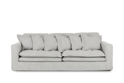 SOFA BOSTON LINO GRIS CLARO - Time of Interiors 
