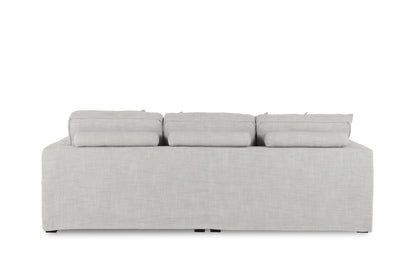 SOFA BOSTON LINO GRIS CLARO - Time of Interiors 