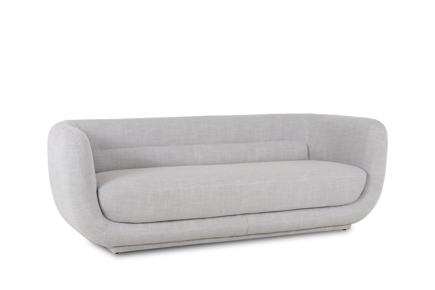 SOFÁ PORTLAND LINO GRIS CLARO - Time of Interiors 