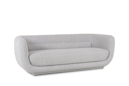 SOFÁ PORTLAND LINO GRIS CLARO - Time of Interiors 