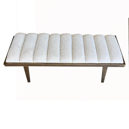 BANQUETA FRANCIA BEIGE - Time of Interiors 