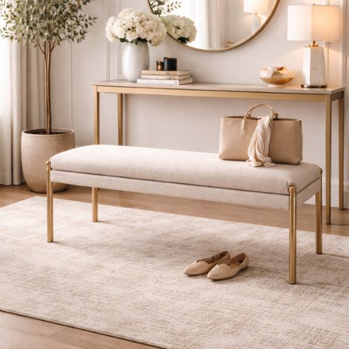 Banqueta Berenice Beige
